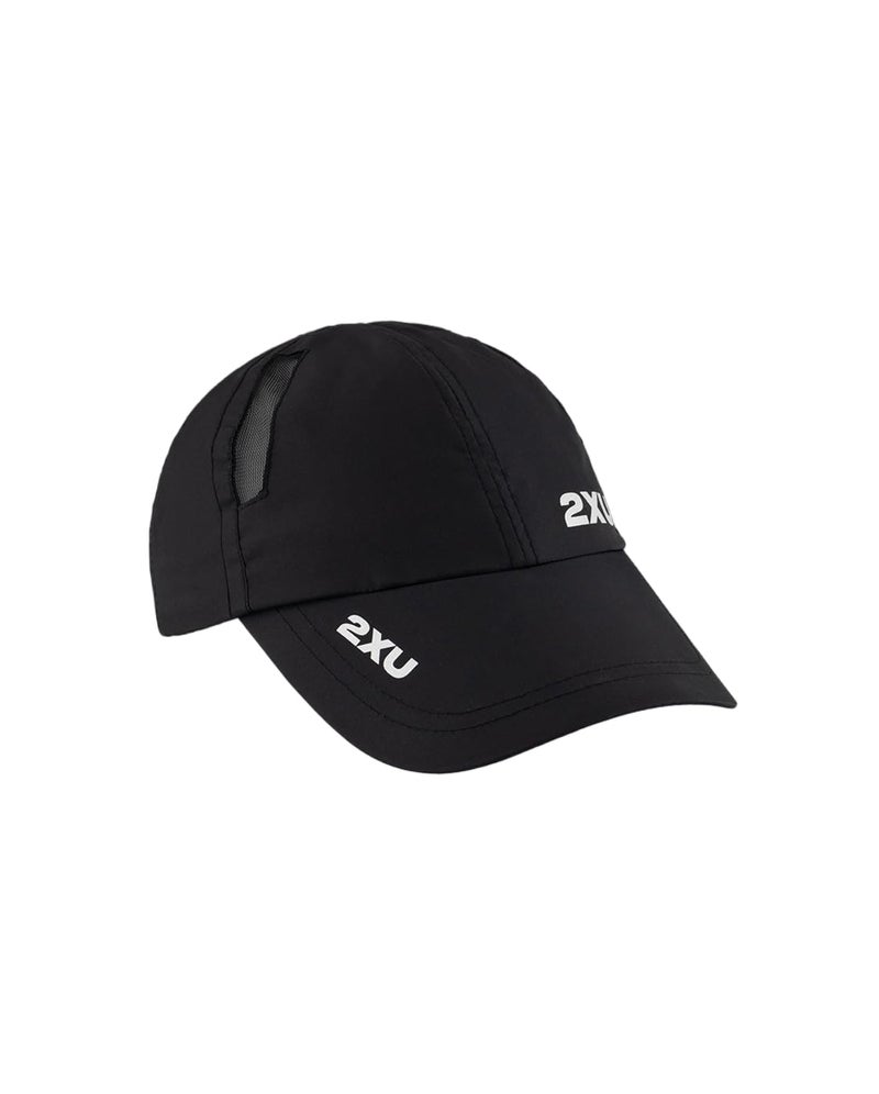 2XU UK Unisex's Run Cap, Black, OSFA